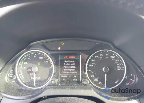 2013 Audi Q5 Hybrid 2.0T Prestige z USA, uszkodzony, nr VIN WA1C8AFP8DA018644